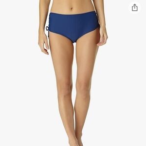 NEW Catalina Missy Swim Bottom Navy Blue Size Large NWT